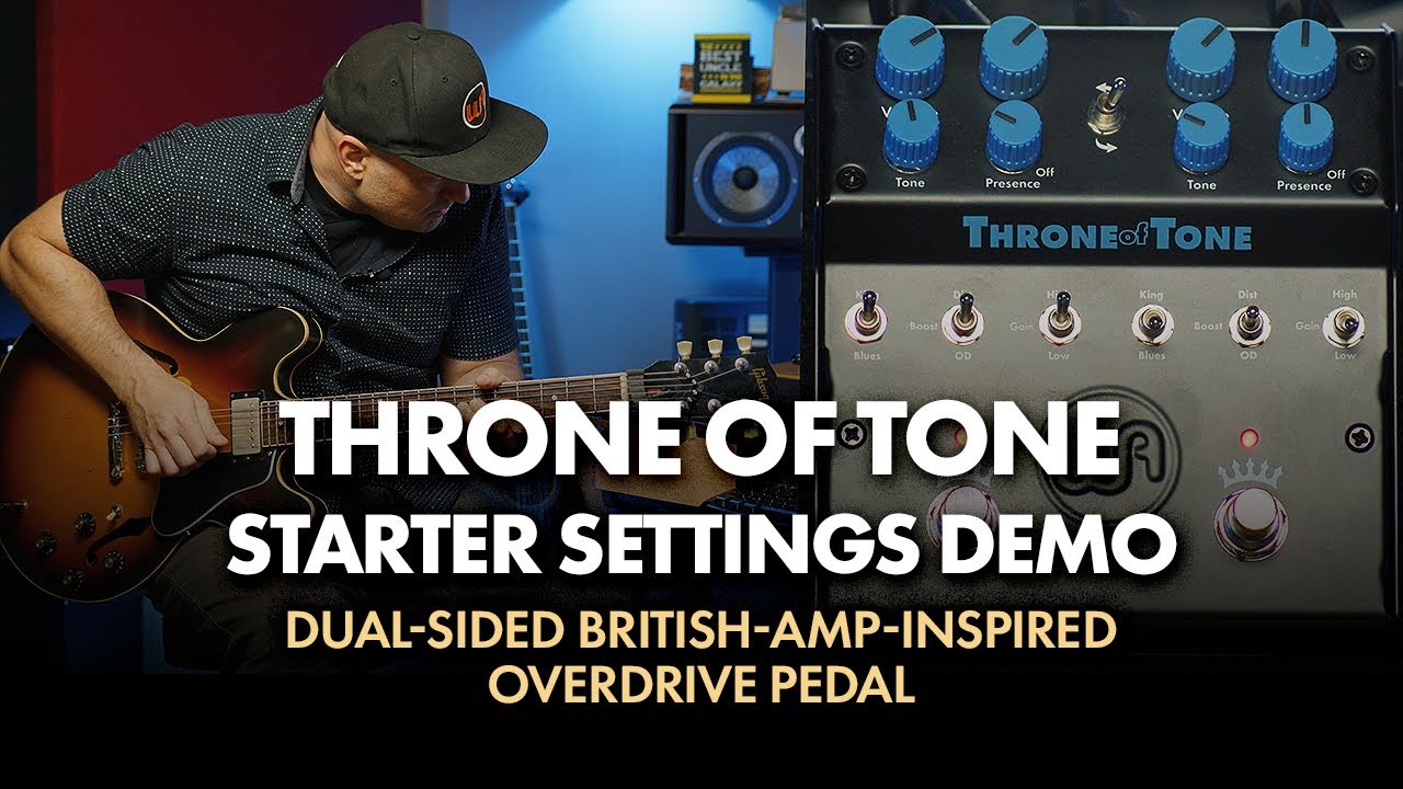 Throne of Tone Dual-Sided Overdrive Demo | Review & Starter Settings