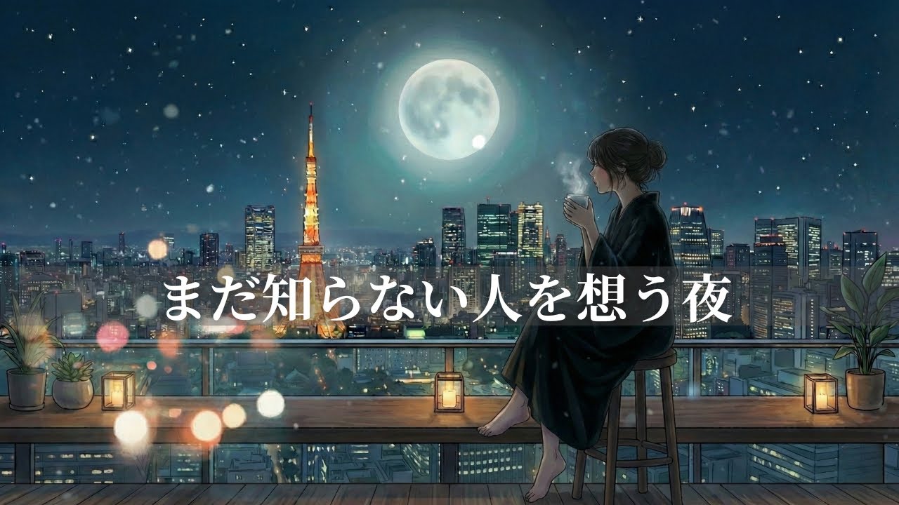 今日の終わりに、聴きたくなる | まだ知らない人を想う夜の J-POP Ballad