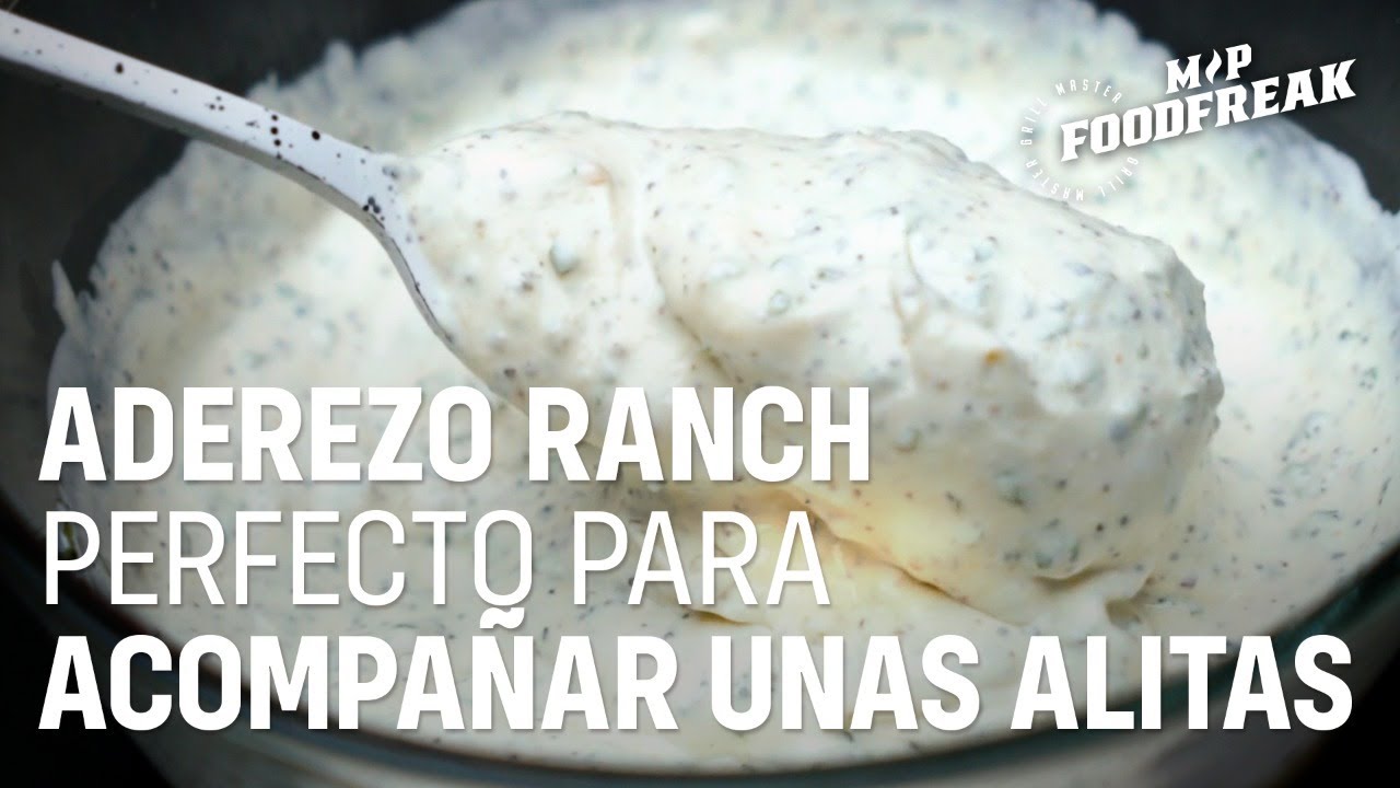 Aderezo Ranch| Perfecto Para Acompa&ntilde;ar Unas Alitas