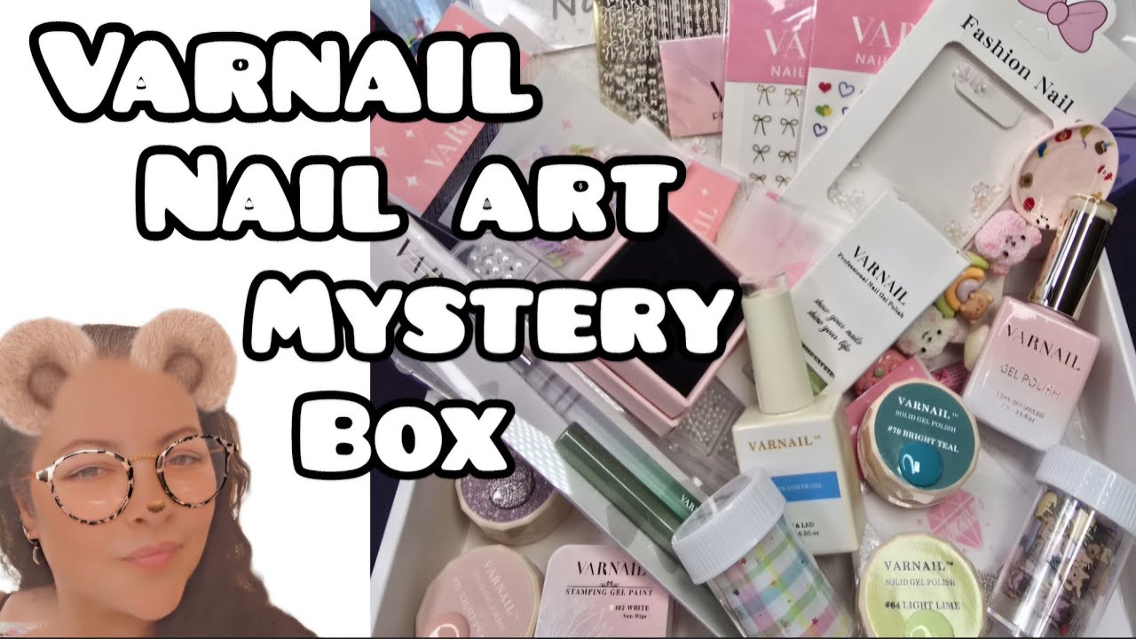 WHO'S BIRTHDAY? VARNAIL AMAZING MAY NAIL ART MYSTERY BOX | UNBOXING | NAIL SUPPLIES ☆💕♡