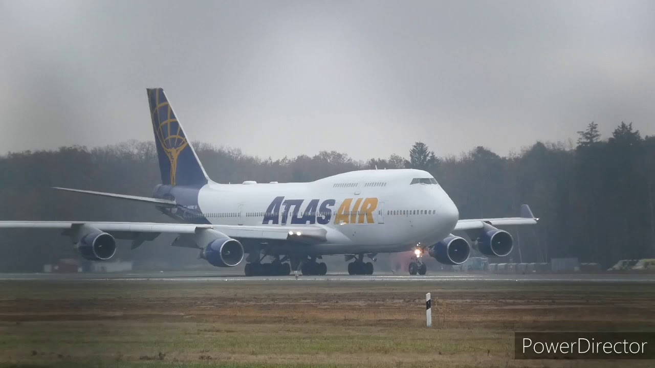 Boeing 747 - Atlas Air - Start - Airport Nürnberg
