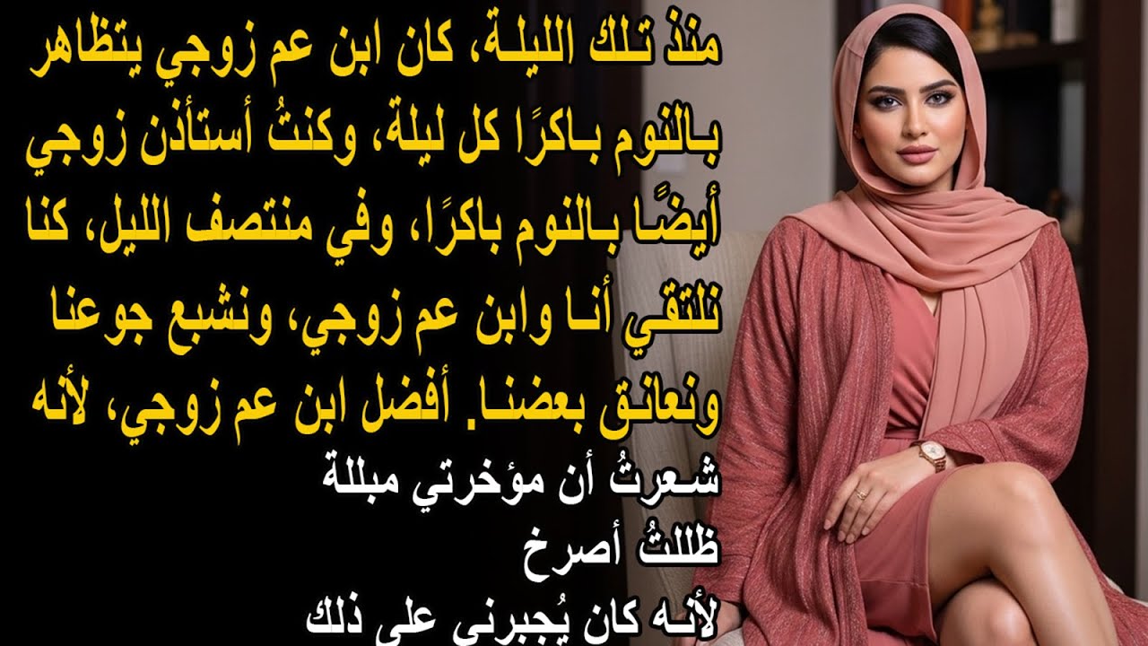 قصة حقيقية! التقينا أنا وابن عم زوجي سراً في الليل للقيام بـ.....
