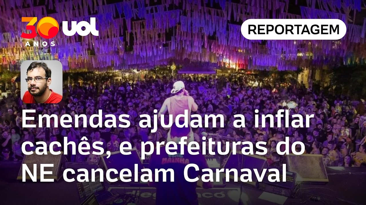 Prefeituras cancelam Carnaval pelo Nordeste após emendas ajudarem a inflar cachês