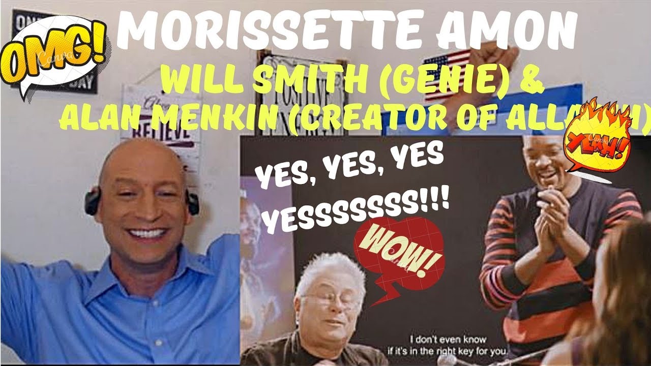 Morissette Amon Meets Will Smith (Genie) & Alan Menken (Alladin Composer) | JKREACTIONS | REACTION!