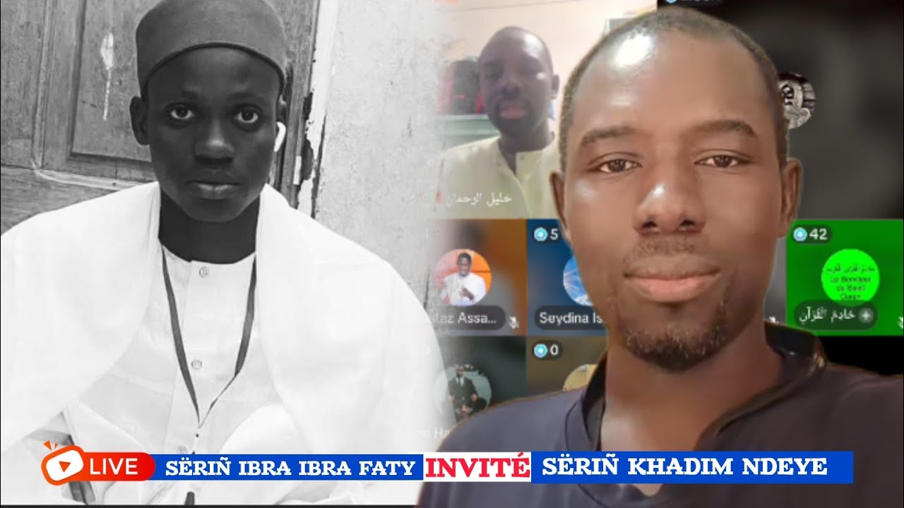LIVE SËRIÑ IBRA FATY INVITÉ SËRIÑ KHADIM NDEYE THÈME LAN MUUY TASAWWUF LÈRAL YU AM SULU