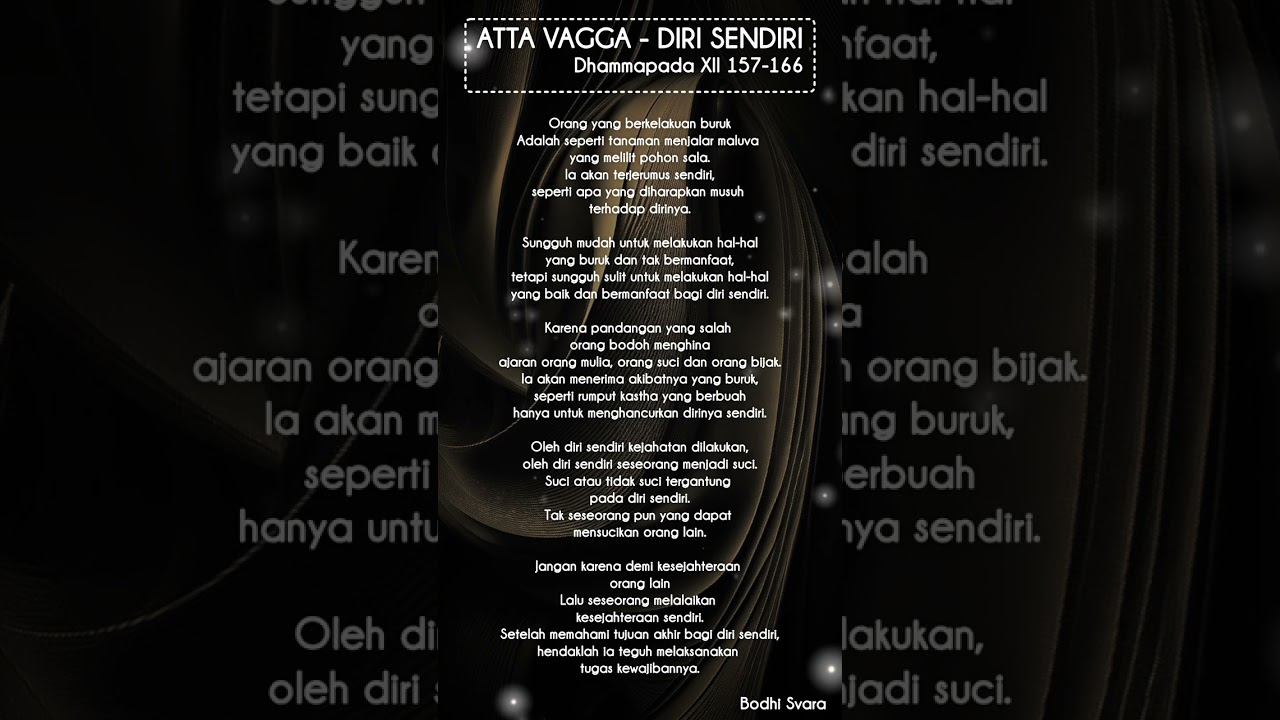 ATTA VAGGA - DIRI SENDIRI