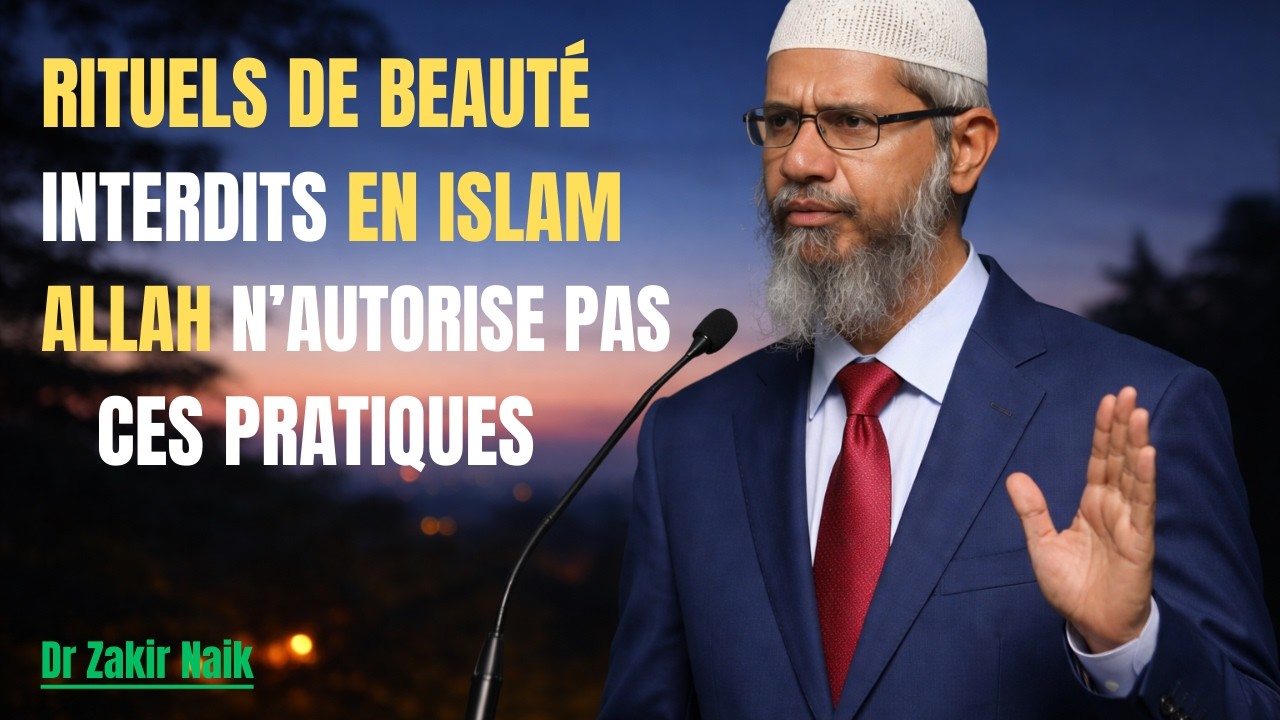 Stop ! Ces 5 rituels de beauté sont HARAM pour les musulmans ! || Dr Zakir Naik