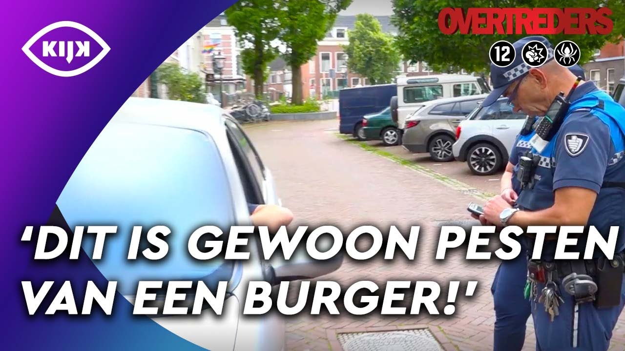 AUTOMOBILIST voelt dat hij GEPEST wordt | Overtreders | KIJK Misdaad