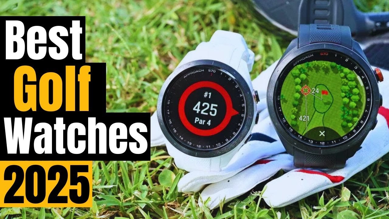 Top 5 BEST Golf Watches 2025: Garmin, TAG Heuer, & More! (Best for Your Game)