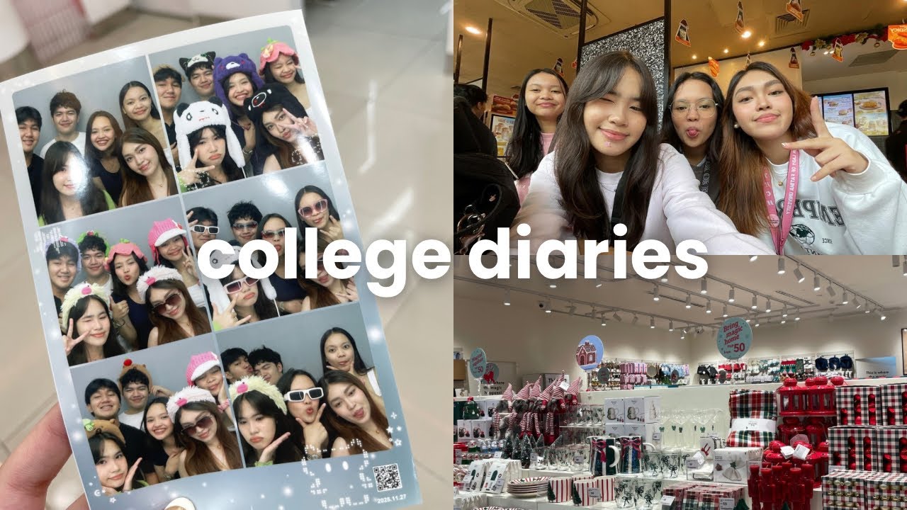 COLLEGE DIARIES │ uni days, going out, trampoline park w friends ⋆. 𐙚 ˚