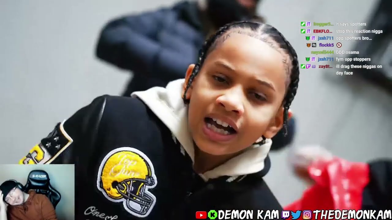 Demon Kam Reacts to Sugarhill Glitchh x T-Dot x J-Dot - Baby Opp Spotters