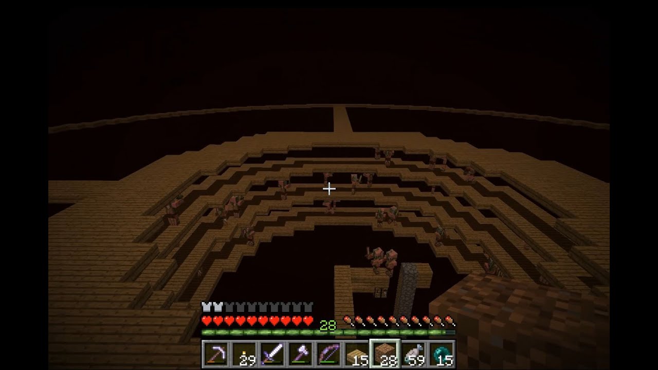 Minecraft cu avg - ep 88 - primii zombie pigmen pe platforme