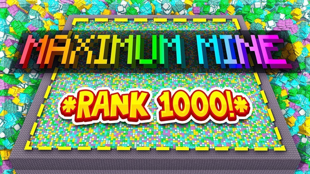 WE REACHED THE *MAXED* RANK 1000 MINE ON DAY ONE! | Minecraft Prison | EP #1