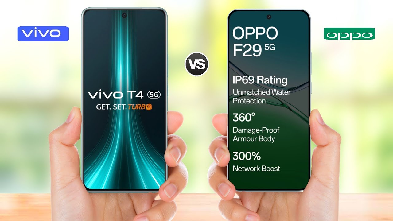 VIVO T4 5G vs OPPO F29 5G || Full Comparison