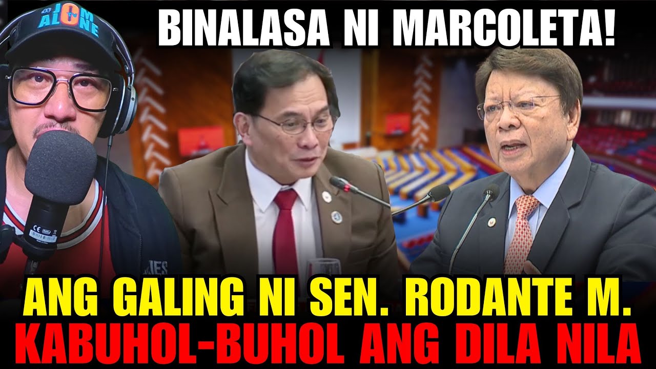 BINALASA NI MARCOLETA! ANG GALING TALAGA! KABUHOL-BUHOL ANG DILA
