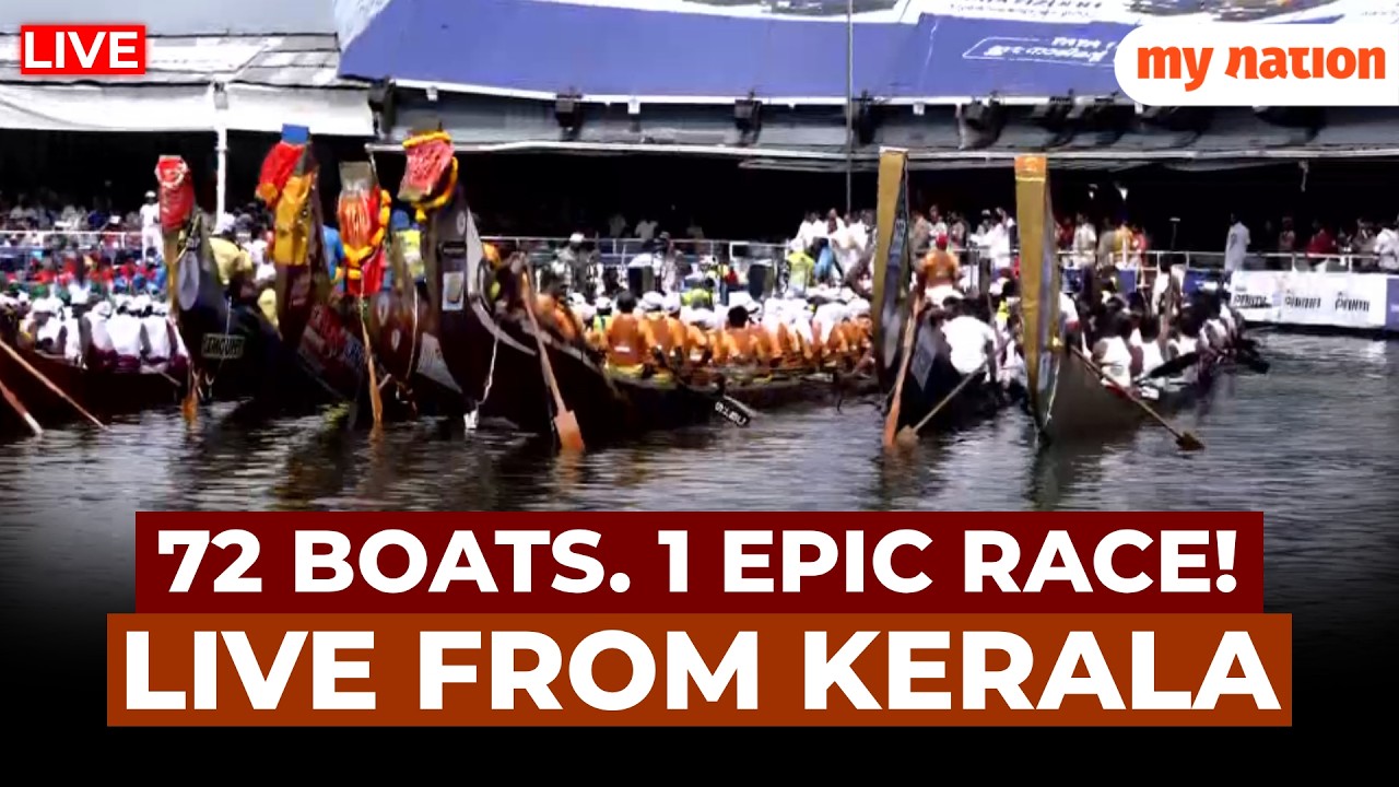 LIVE 🔴 Nehru Trophy Boat Race 2026 Action | 22 Snake Boats Race in Kerala | Kerala