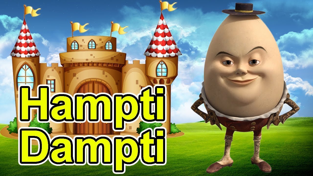 Hampti Dampti - Pesmica za decu | Dečija pesmica o kralju Hamptiju Damptiju | Humpty Dumpty | Muzika