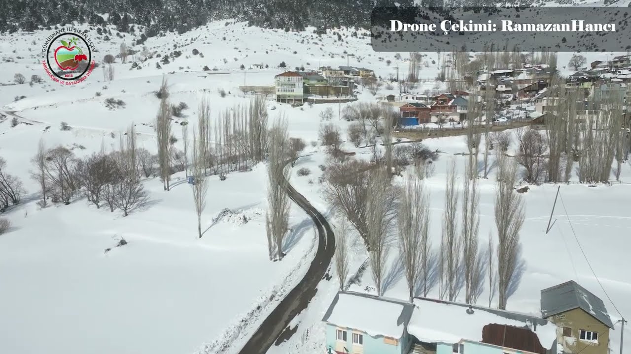 Karlı Çevrepınar Köyü ❄️ Drone ile Muhteşem Manzaralar | Snowy Village Drone Footage