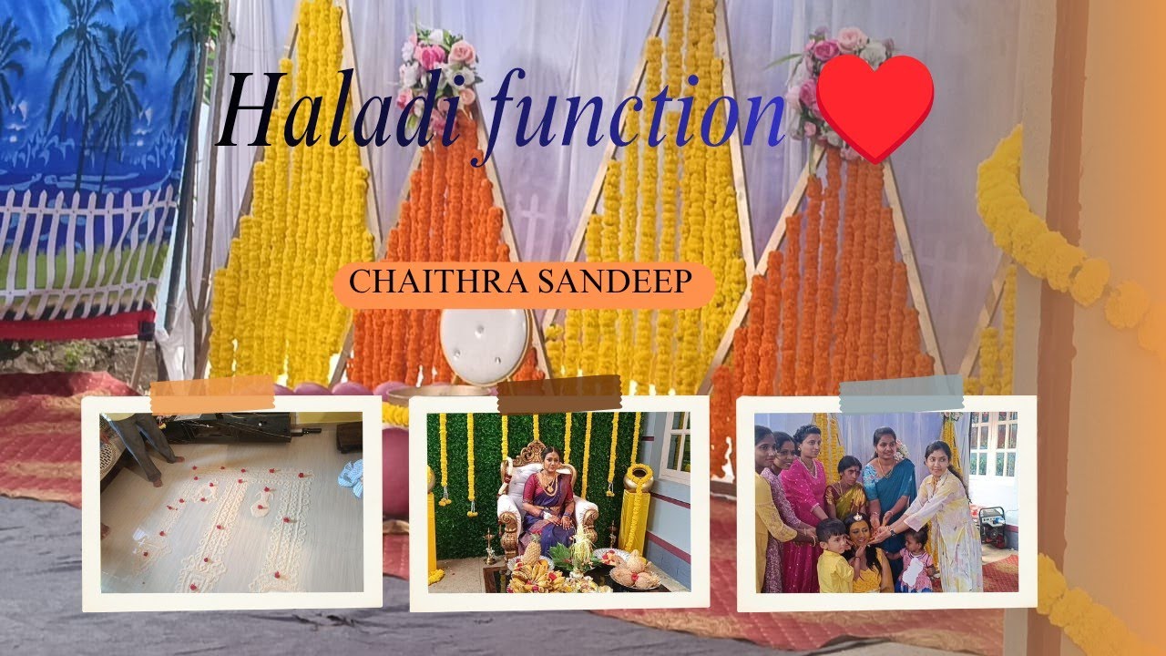 ಹಸೆ ಶಾಸ್ತ್ರ ಮತ್ತು ಹಳದಿ ಶಾಸ್ತ್ರ 🥳🫰❤️|| Durga weds Manoj💐@chaithra2508 