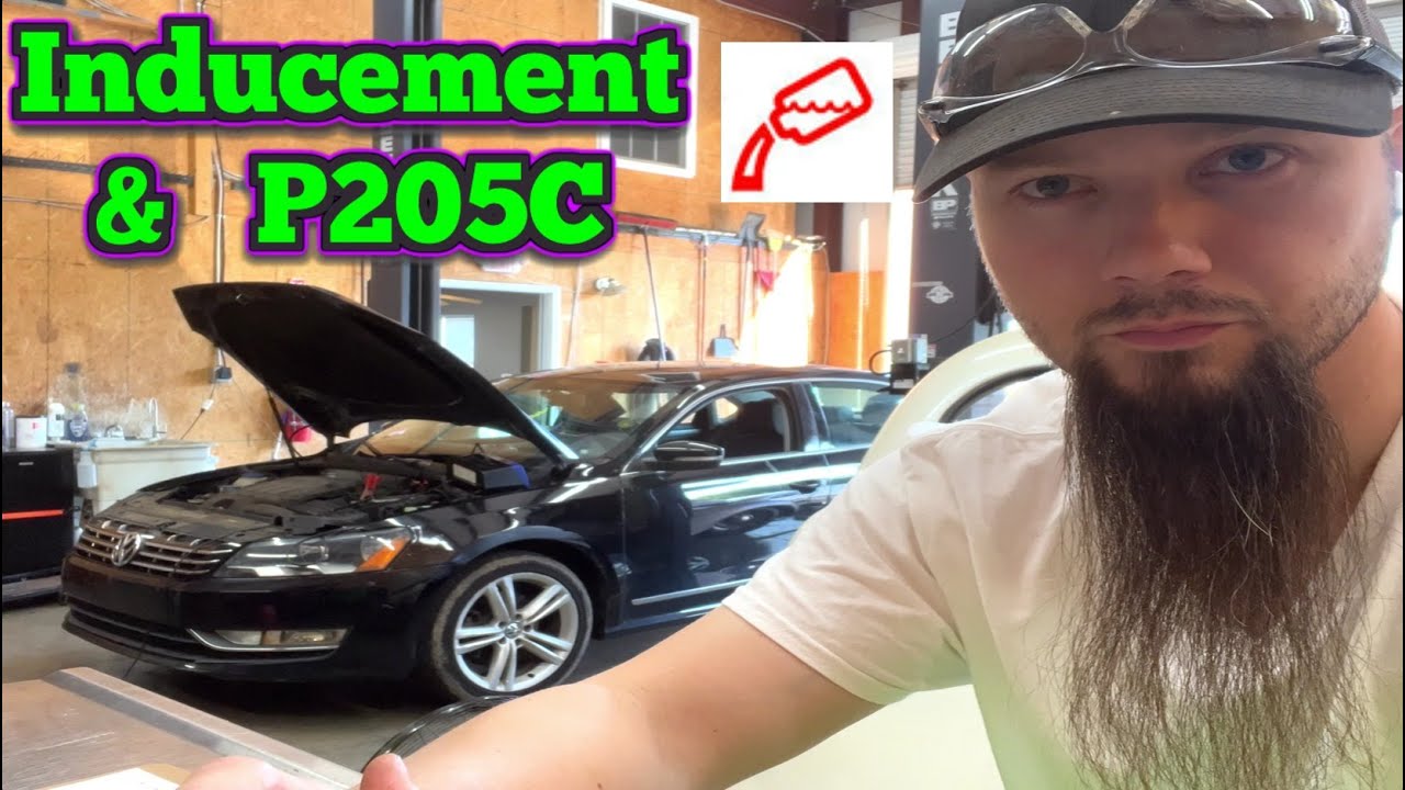 Case Study - 2013 VW Passat TDI 2.0L Diesel CKRA - DEF Level Warning & Inducement Codes P205C