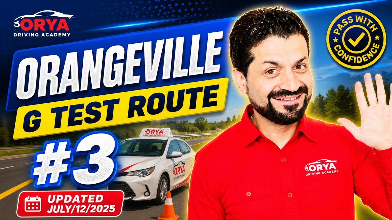 Тестовый маршрут Orangeville G № 3