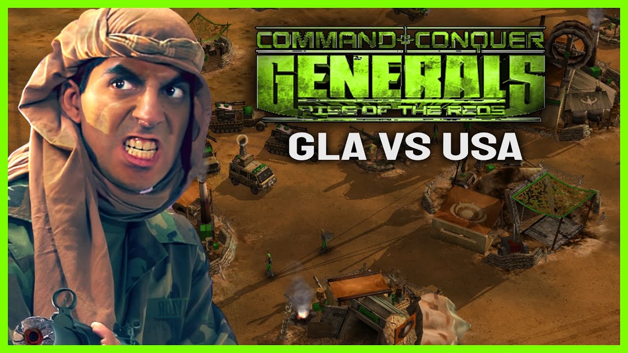 Command & Conquer Rise of The Reds | GLA vs Brutal USA