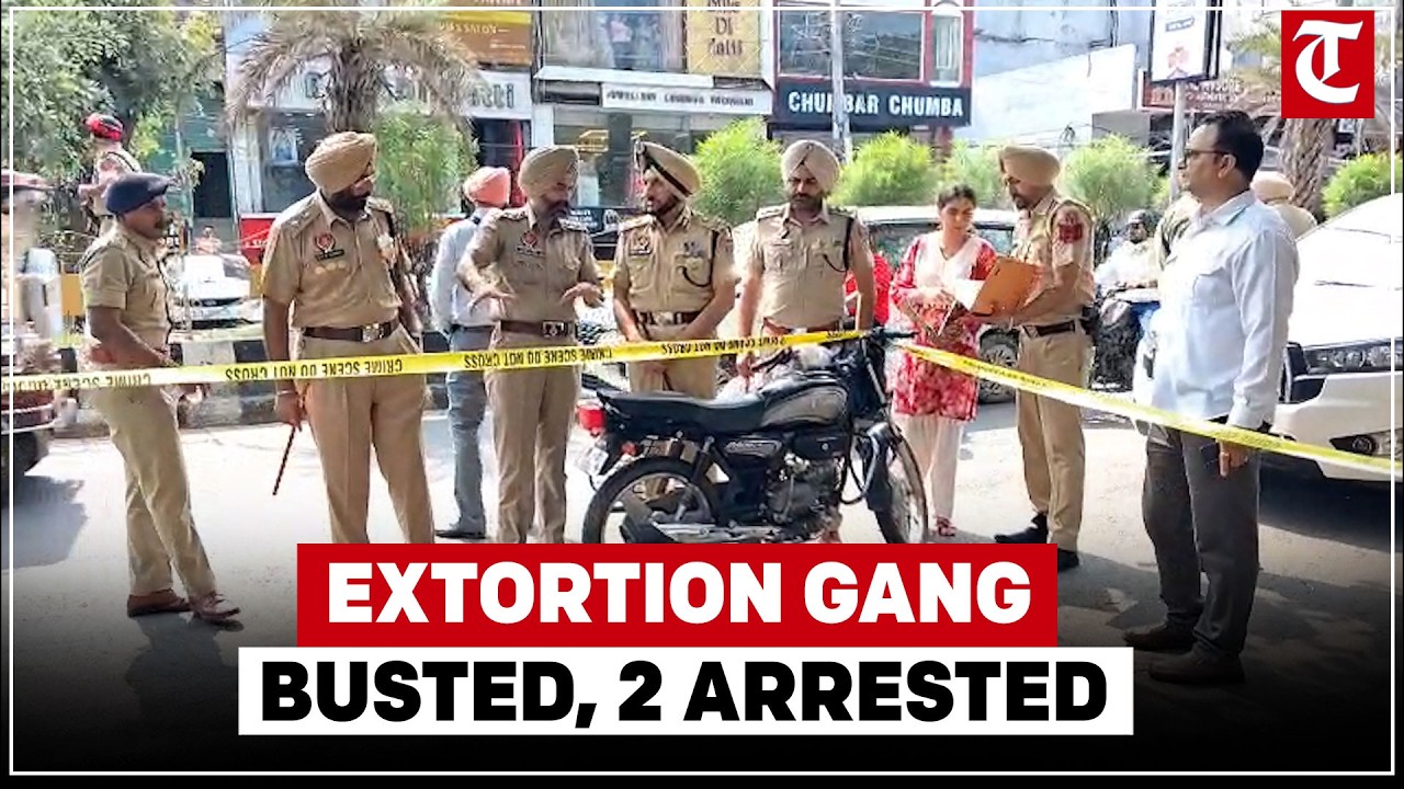 Amritsar Extortion Firing Case Solved: Two Accused Arrested After Dramatic Police Operation
