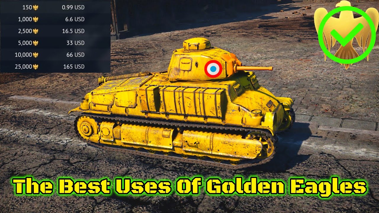 5 лучших способов потратить золотые орлы в War Thunder