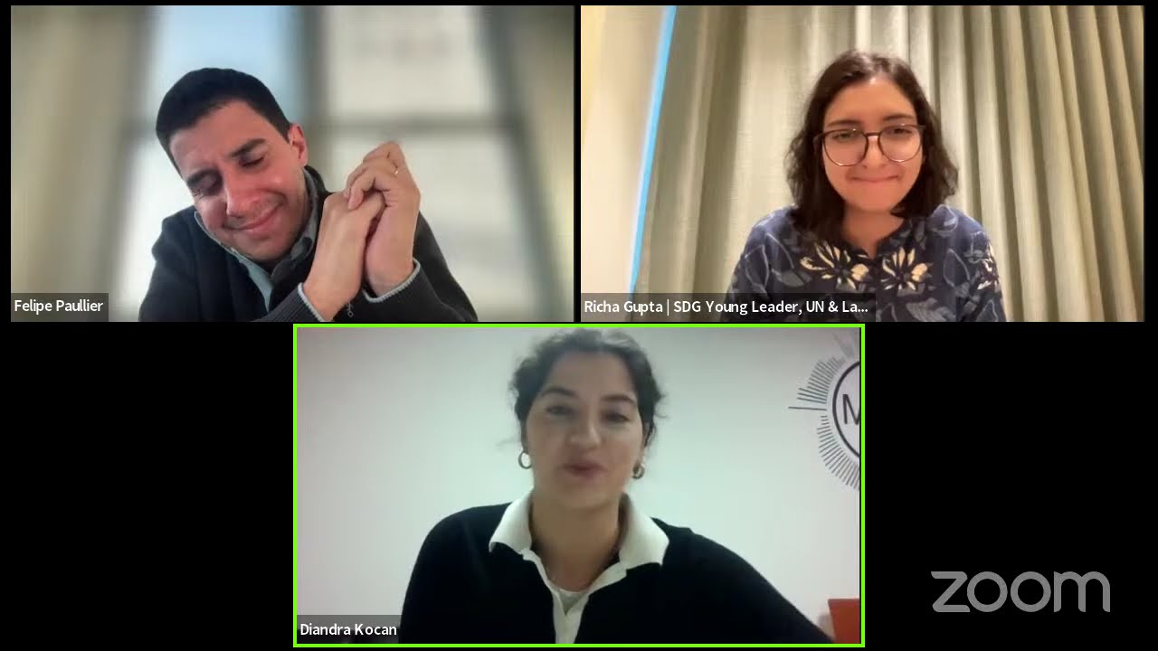 UN at Your Doorstep Live Dialogue #1 on YOUTH EMPOWERMENT with Felipe Paullier & Richa Gupta
