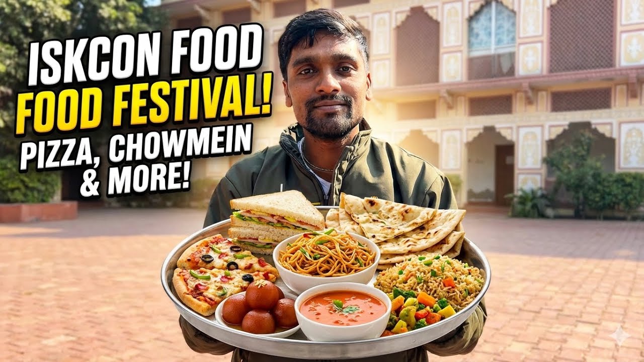 FOOD FESTIVAL IN ISKCON BAHADURGARH | Full Funny Vlog 😂