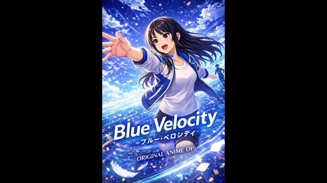 【Original J-Rock】Blue Velocity - 疾走ピアノ＆サックスロック / Fast Anime Style Music
