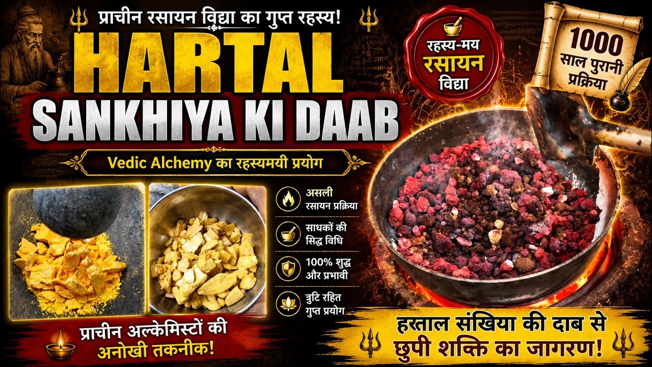 हरताल और संखिया की बेहतरीन दाब।। Hartal warkiya aur sankhiya ki behatrin daab kuch bhi pakaye