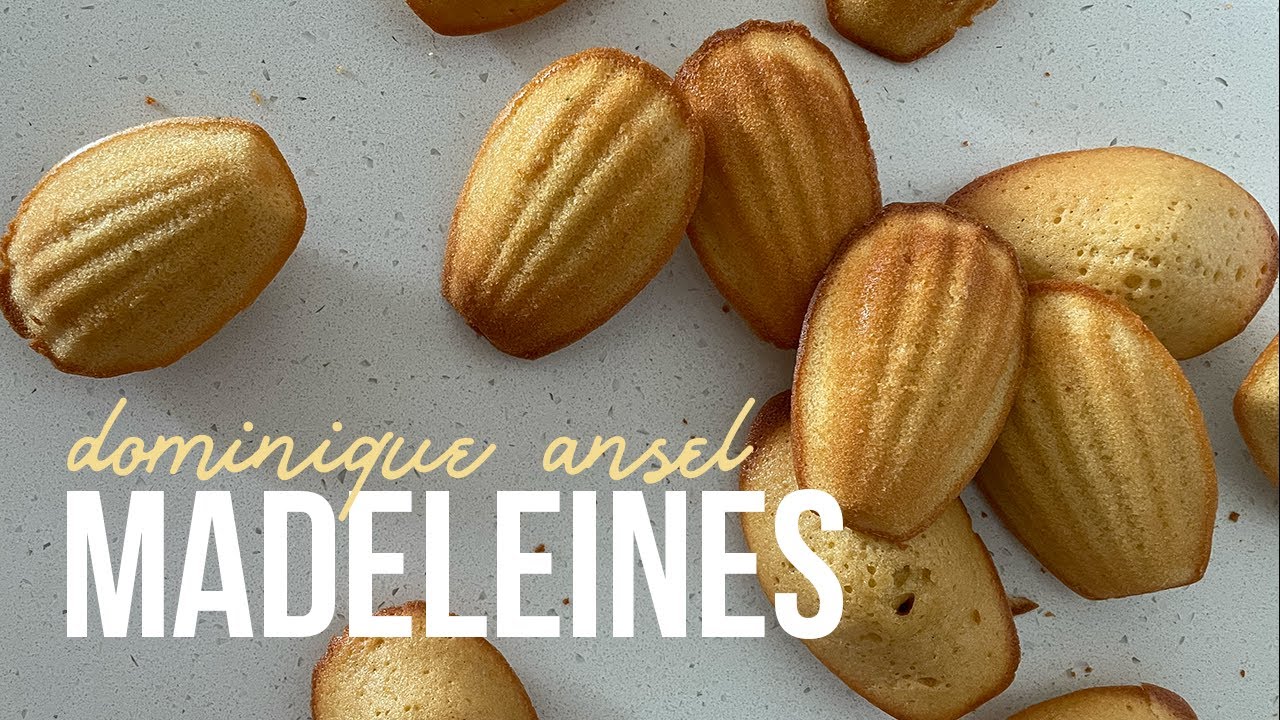 Recreating Dominique Ansel's Madeleines!