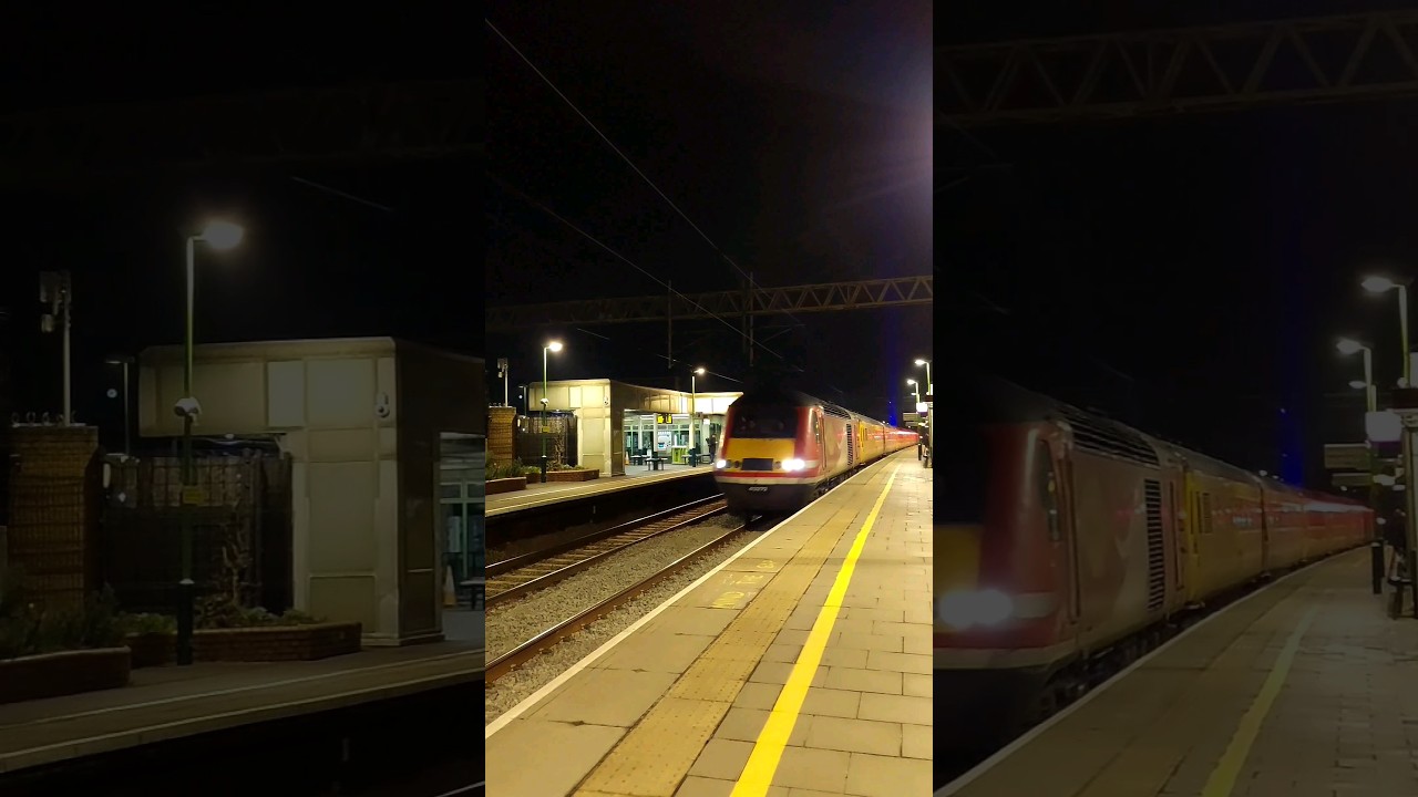 New Measurement Train passes Watford Junction (21st February 2023)