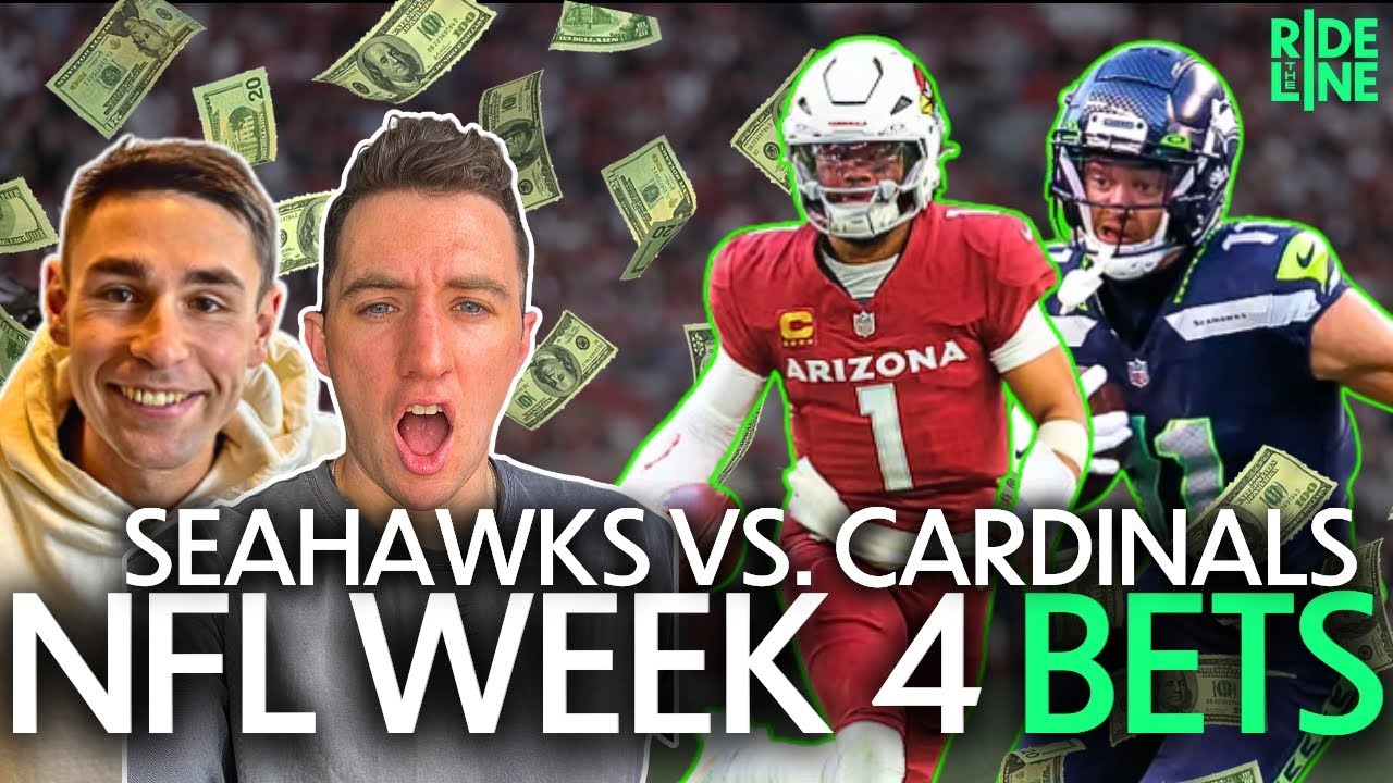 Seahawks vs. Cardinals TNF BETTING PICKS! Best PLAYER PROPS and TD BETS - NFL Week 4!