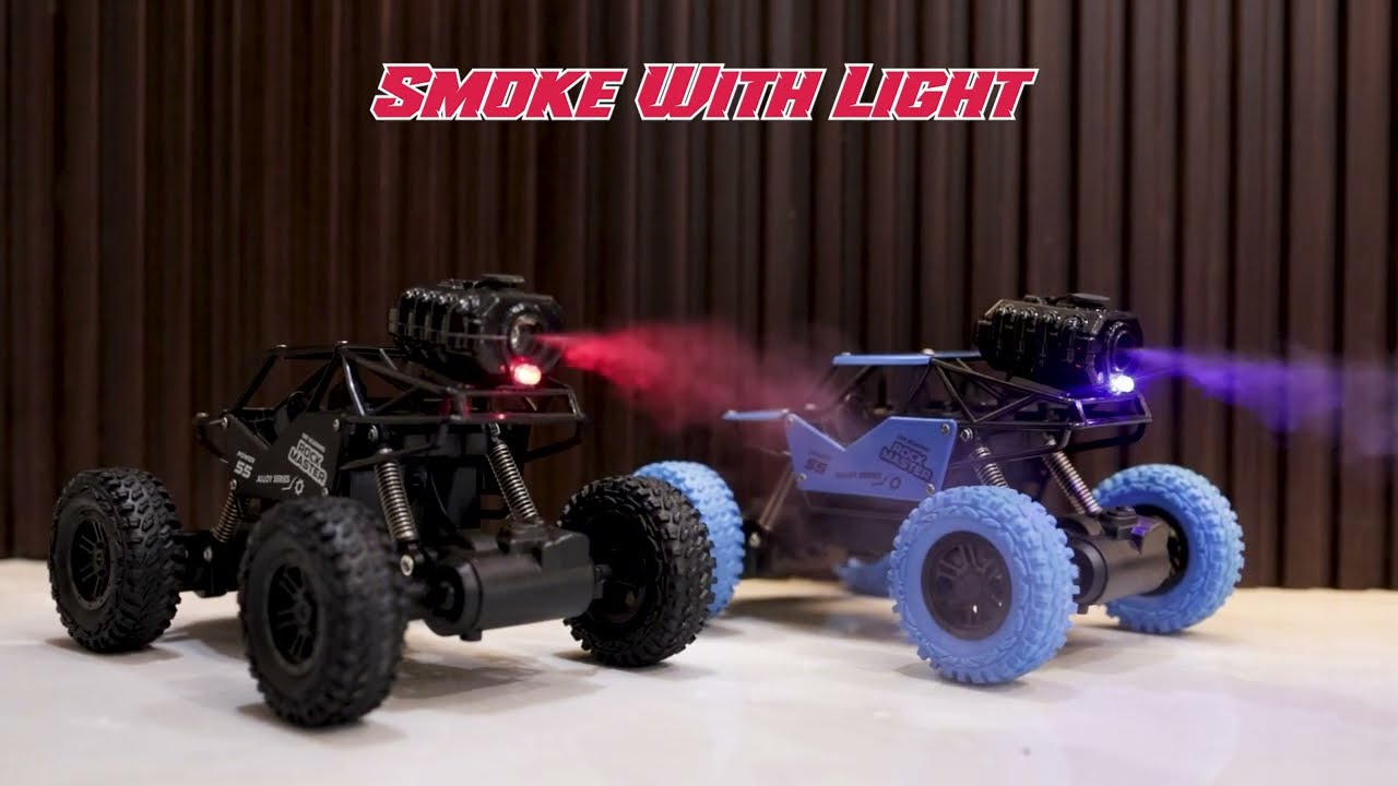 ROCK MASTER 5 Channel Rechargeable RC Car with Spray | Unboxing & Demo | Wonder Toys!