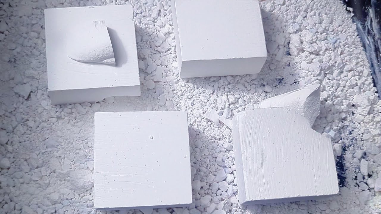 Fresh Gym Chalk Blocks | Cap Chalk | #gymchalkasmr #relax #gymchalk #oddlysatisfying