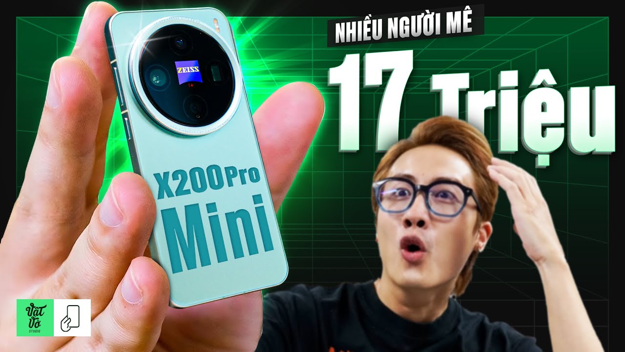 Đánh giá vivo X200 Pro mini: 17 triệu, là máy xách tay mà sao nhiều người mê thế?