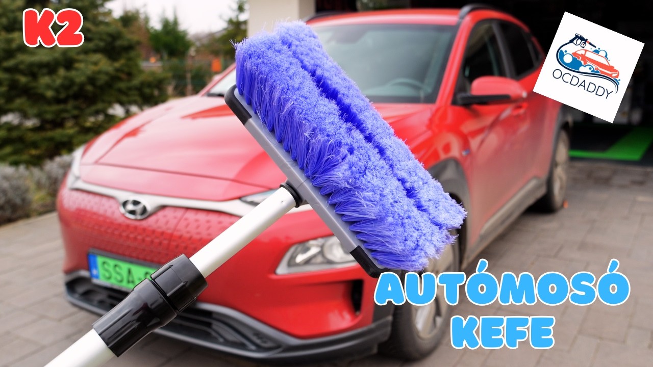 K2 autómosó kefe teszt