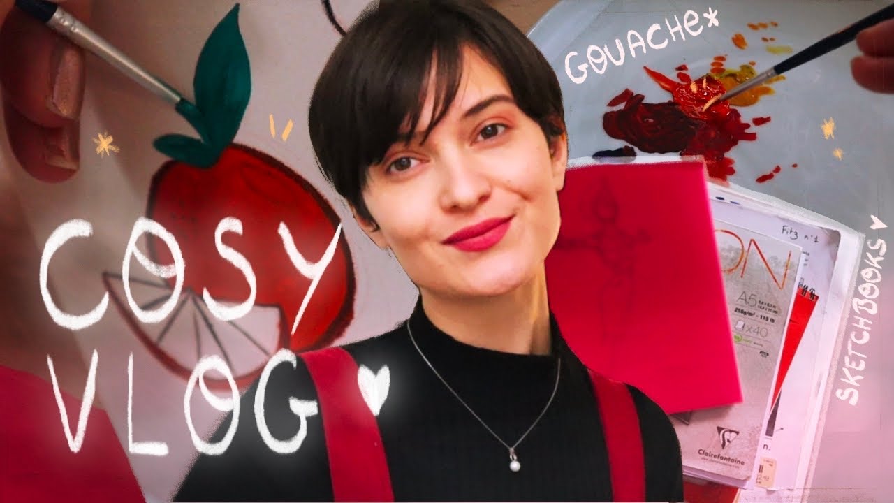 Mon hiver créatif : Peinture, écriture & thé chaud ✨☕️