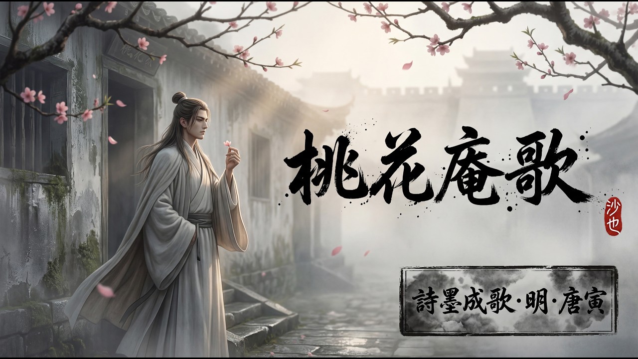 《桃花庵歌》｜明・唐寅【詩墨成歌】國風史詩音樂敘事