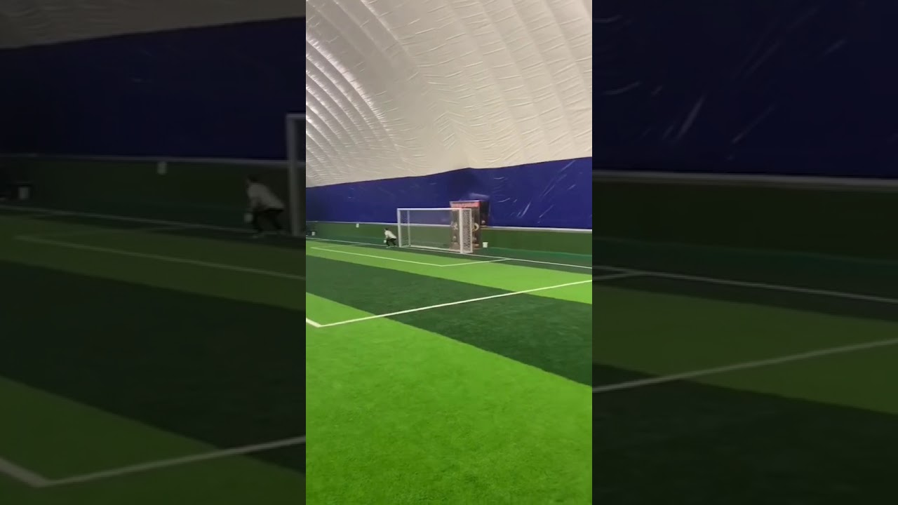 Inflatable football fields，membrane air dome structure！ Let&lsquo;s play the game 😉  www.gaoshantent.com