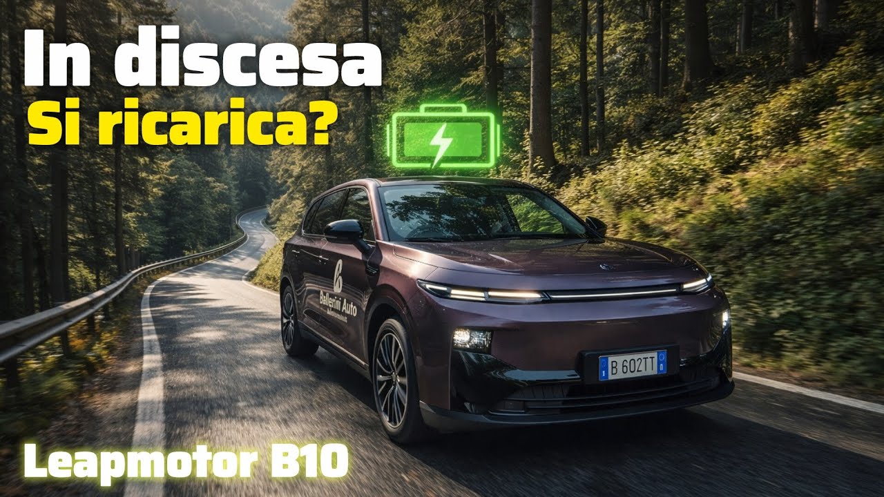 Leapmotor B10 in discesa quanto RIGENERA? 