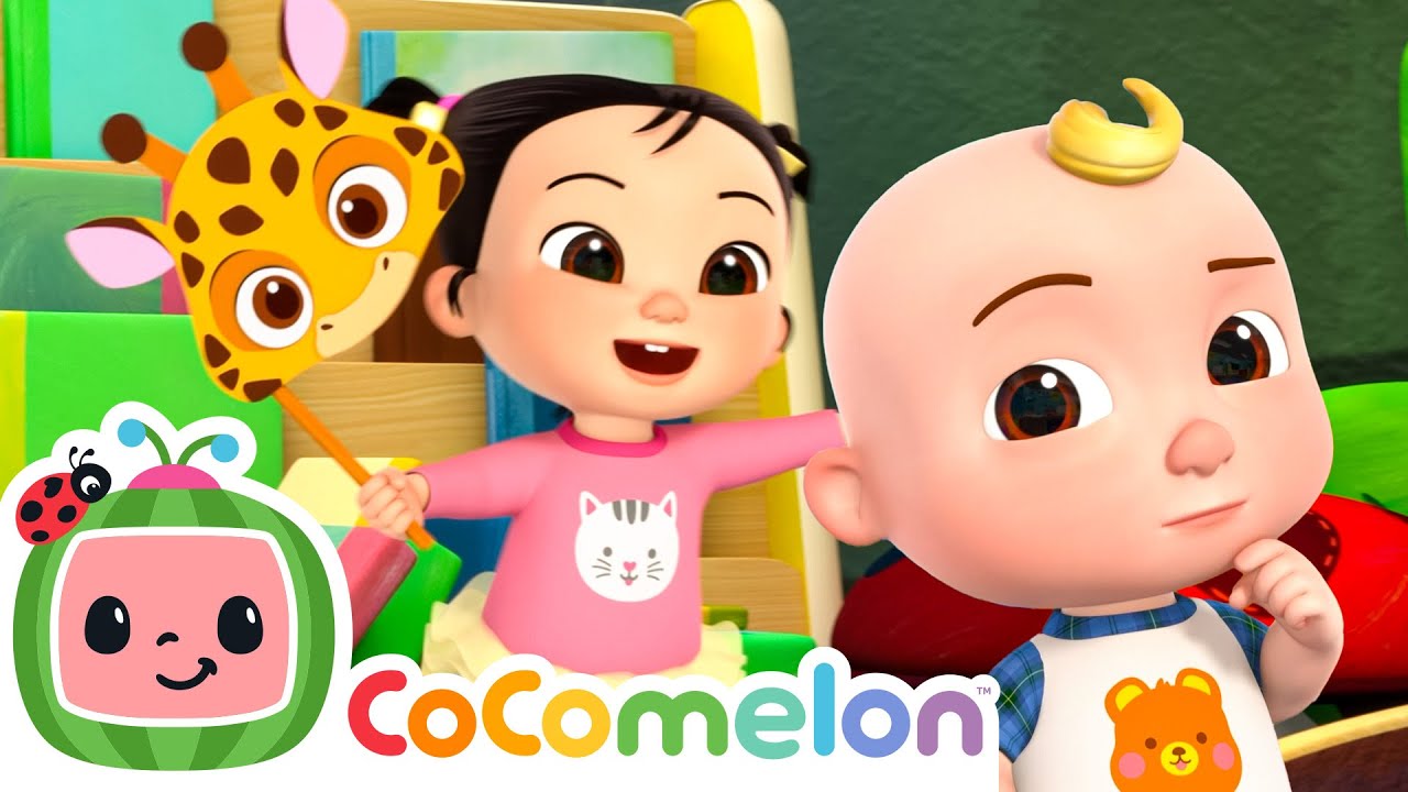 Peek A Boo With School Friends! | Cocomelon 🍉 | Kids Play! |  Sing Along Nursery Rhymes 🎶