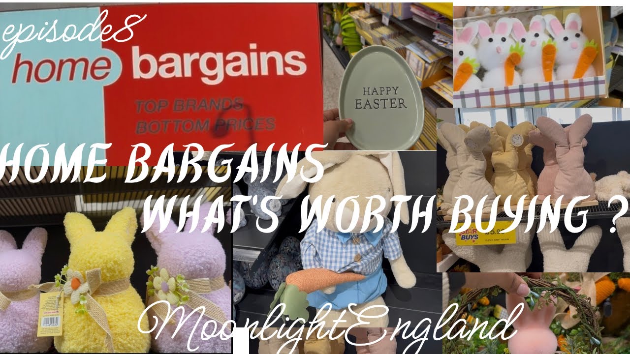Is it worth buying??? Home bargain| Lets see what’s inside | Easter shopping |shop with me