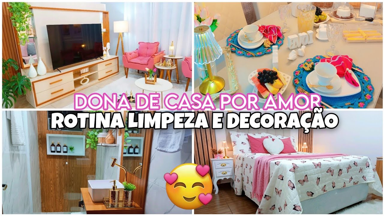 ROTINA DE DONA DE CASA🏡 DECORAÇÃO LIMPEZA DECORANDO COM A SHOPEE CAMA POSTA AMOR EM CADA CANTINHO