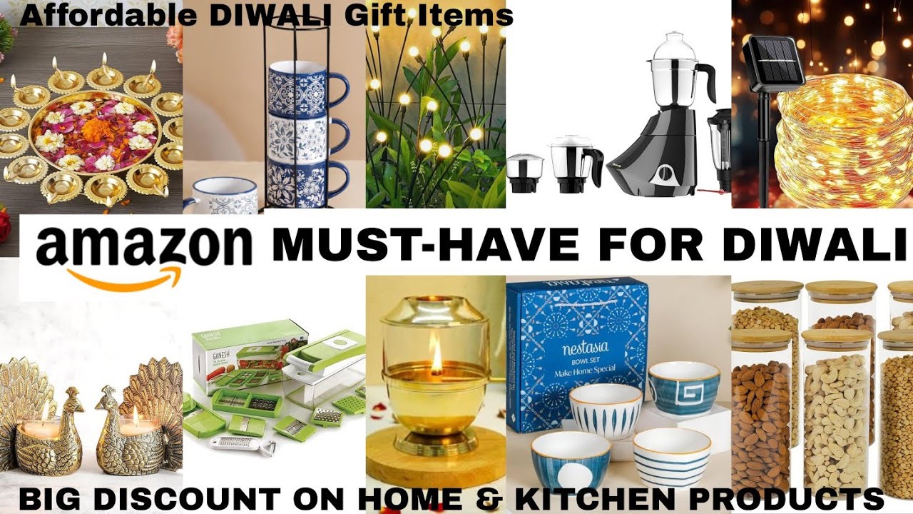 10 AMAZON Must-Have Home & Kitchen | Affordable DIWALI GIFT ITEMS at GREAT INDIAN FESTIVAL SALE