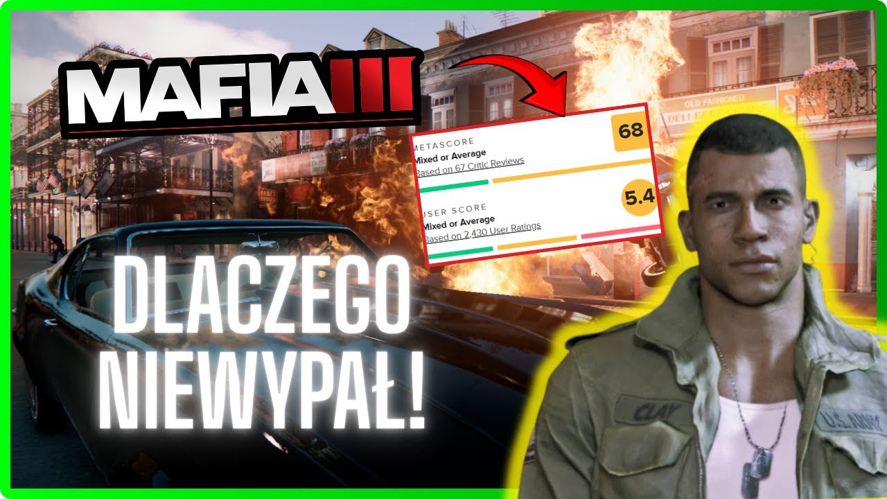 Oto dlaczego Mafia 3 zawiodła graczy!