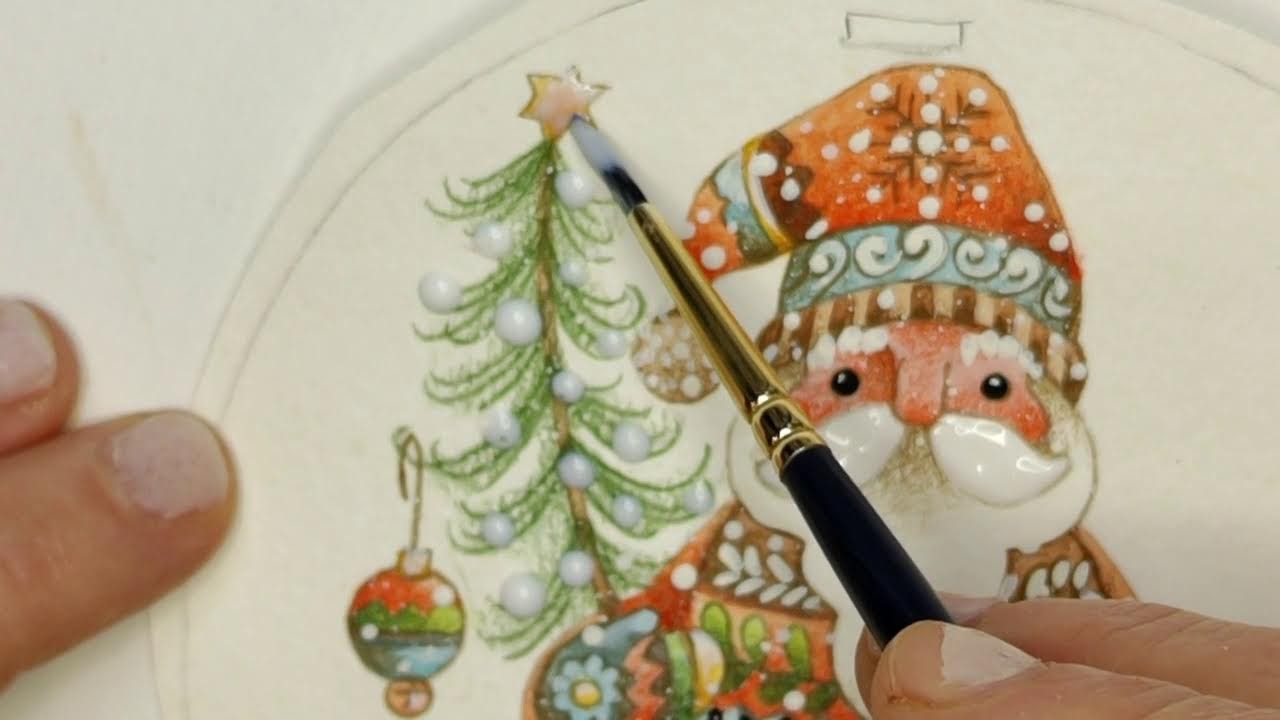 Nordic Folk Art Ornament | Day 8 Julenissen
