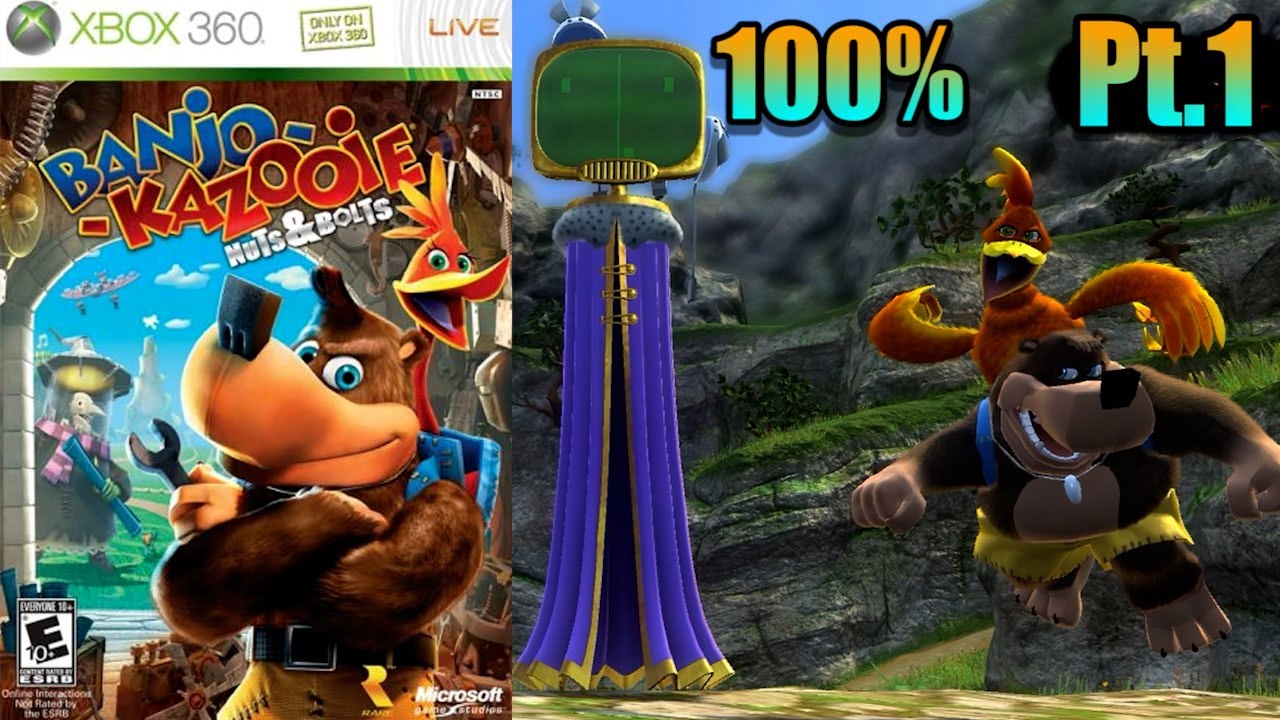 Banjo-Kazooie: Nuts & Bolts [107] 100% Xbox 360 Longplay pt.1